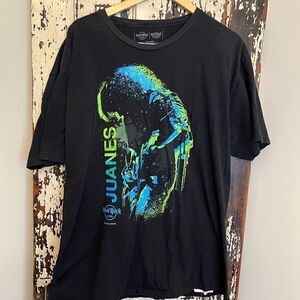 Juanes HardRock  Hotel Artist spotlight mens XXL T-shirt.